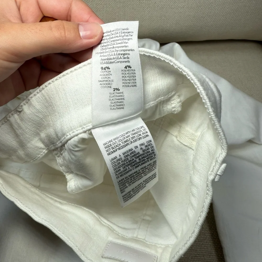 MOTHER Denim The Hustler Ankle Fray Jeans Size 30 - Picture 7 of 10